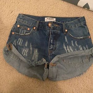Women’s jean shorts